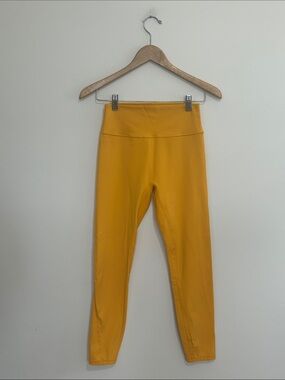 ACTA Women’s Yellow High-Rise Leggings Size Medium